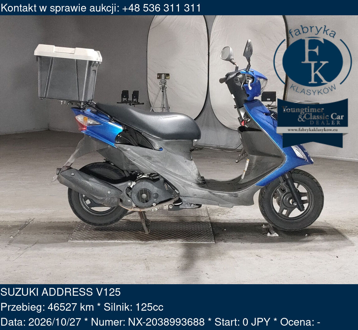 SUZUKI ADDRESS V125  - zdjęcie 2