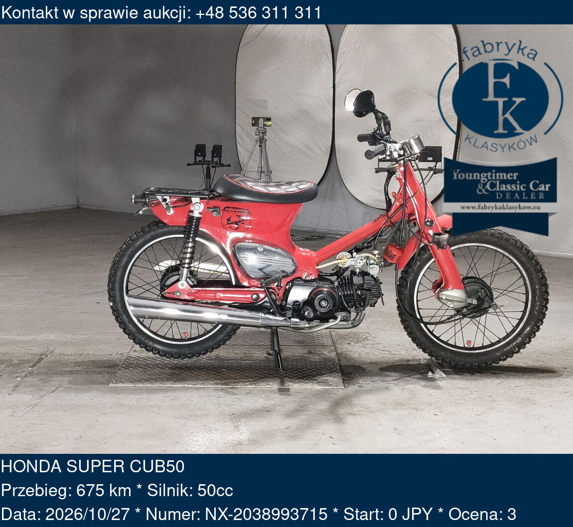 HONDA SUPER CUB50 - zdjęcie 2