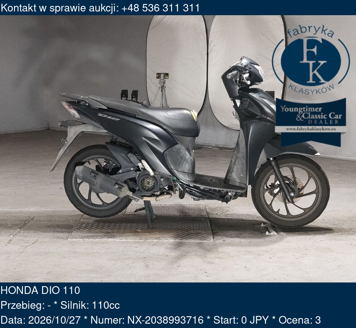 HONDA DIO 110 - zdjęcie 2