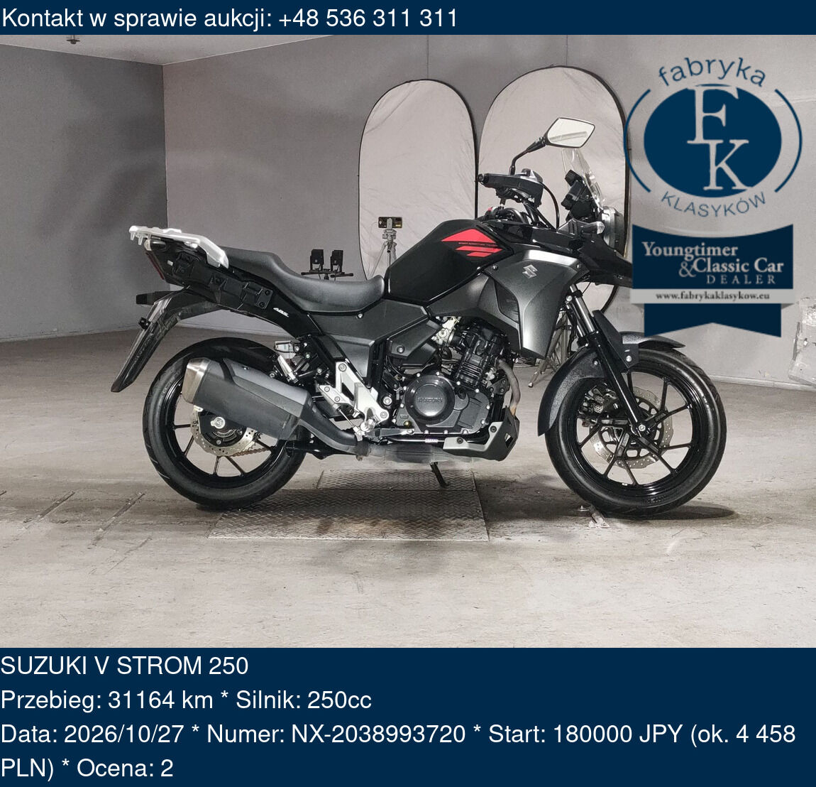 SUZUKI V STROM 250 - zdjęcie 2