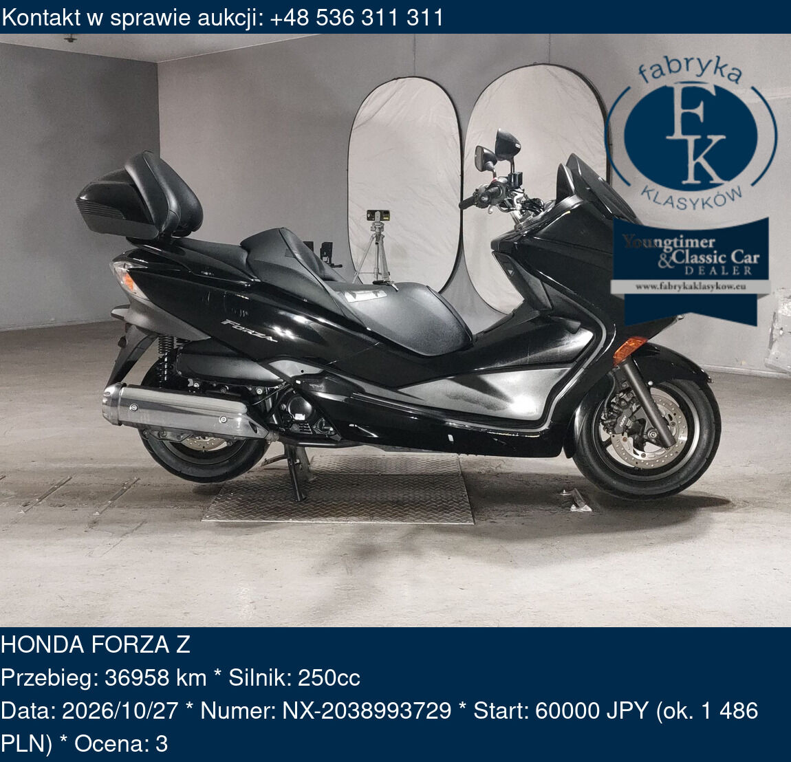 HONDA FORZA Z - zdjęcie 2