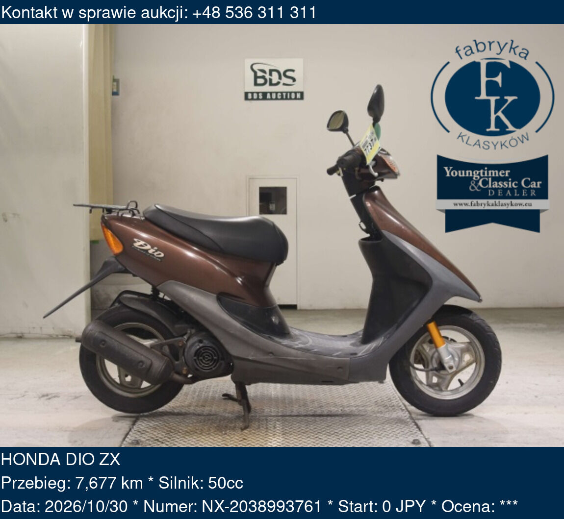 HONDA DIO ZX  - zdjęcie 2
