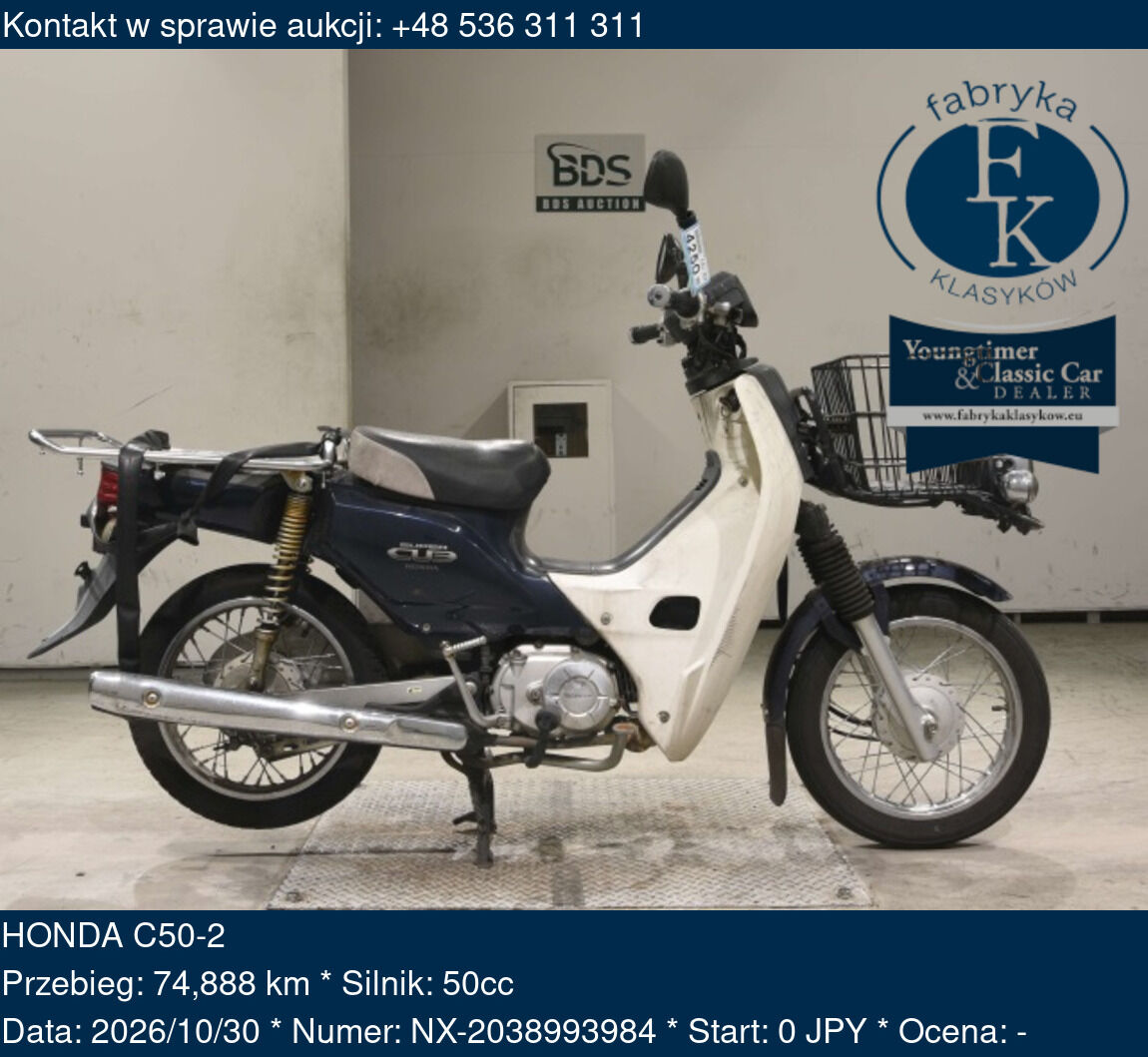 HONDA C50-2  - zdjęcie 2