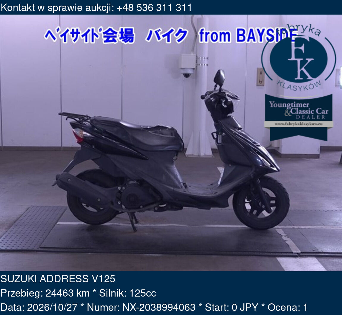 SUZUKI ADDRESS V125  - zdjęcie 2
