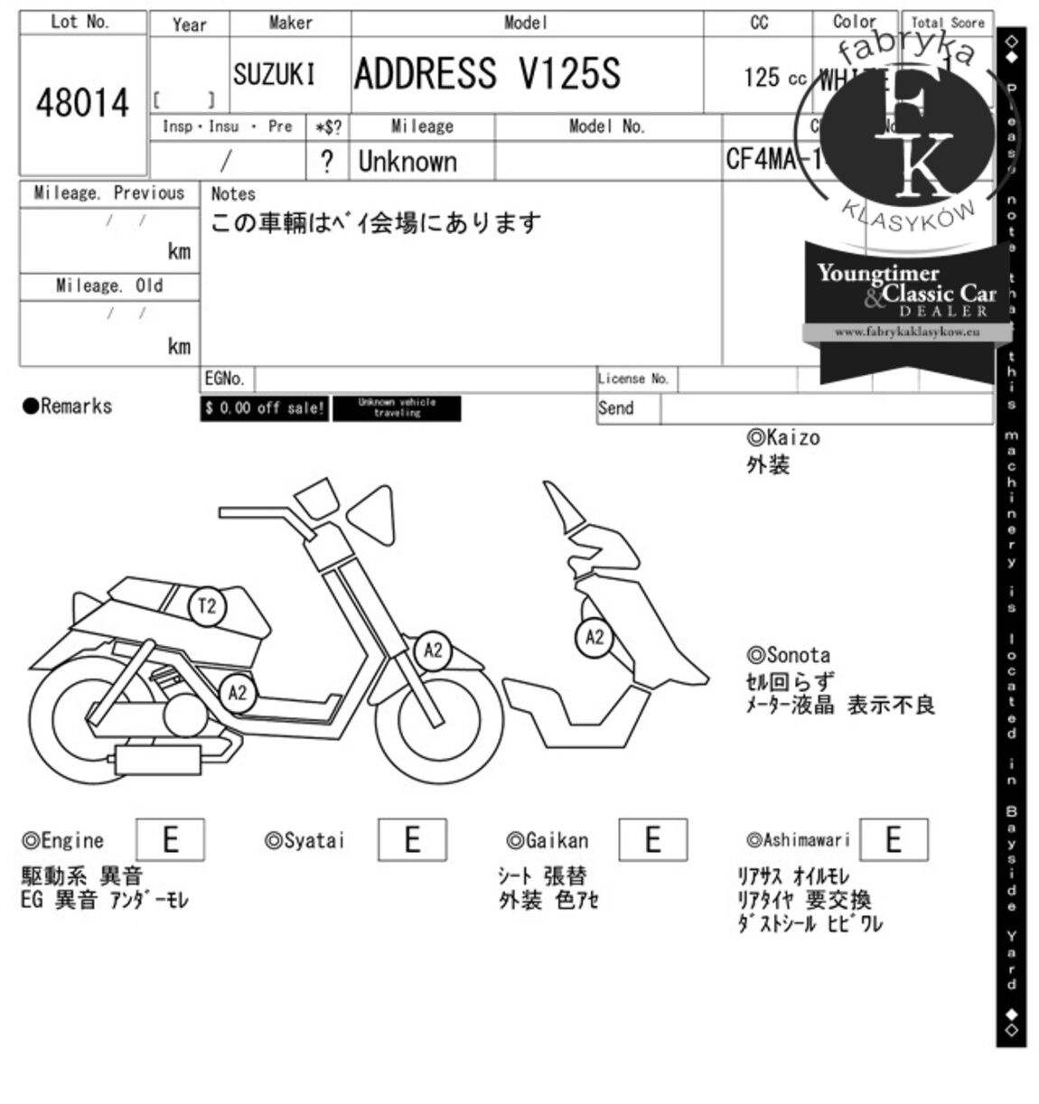 SUZUKI ADDRESS V125 - zdjęcie 8