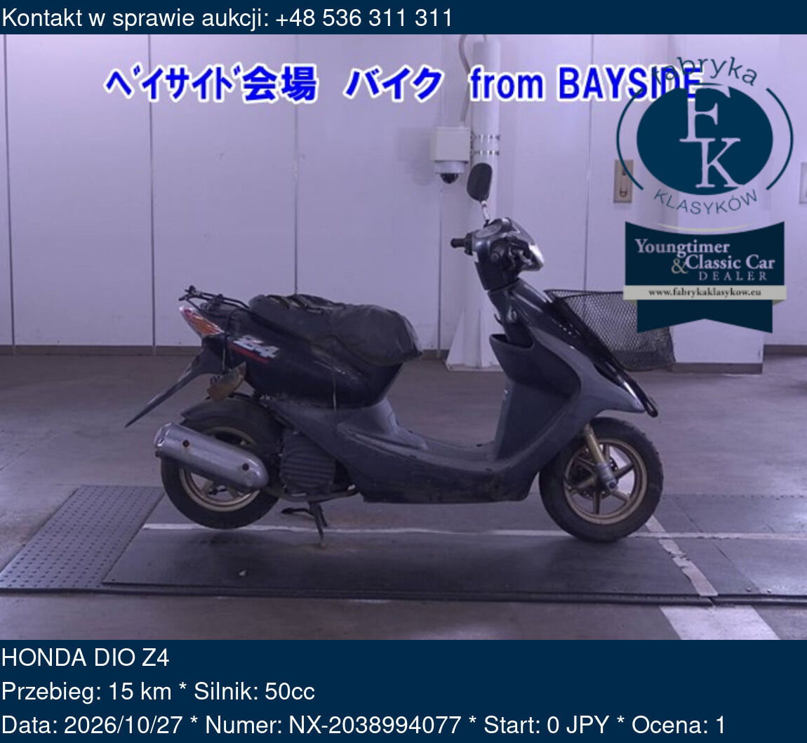 HONDA DIO Z4  - zdjęcie 2