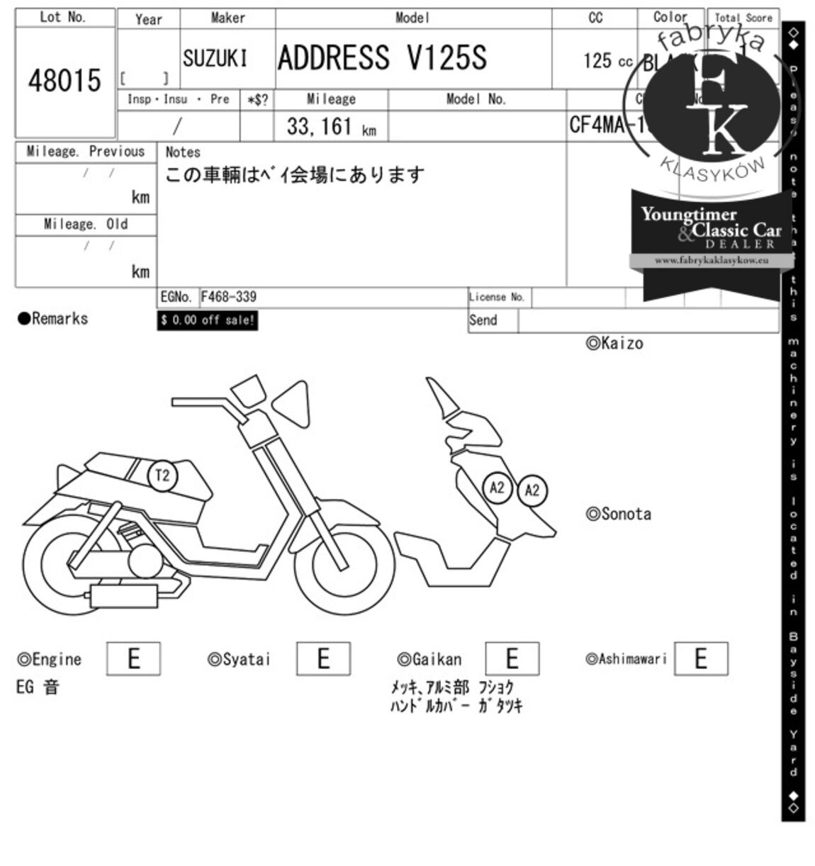 SUZUKI ADDRESS V125  - zdjęcie 8