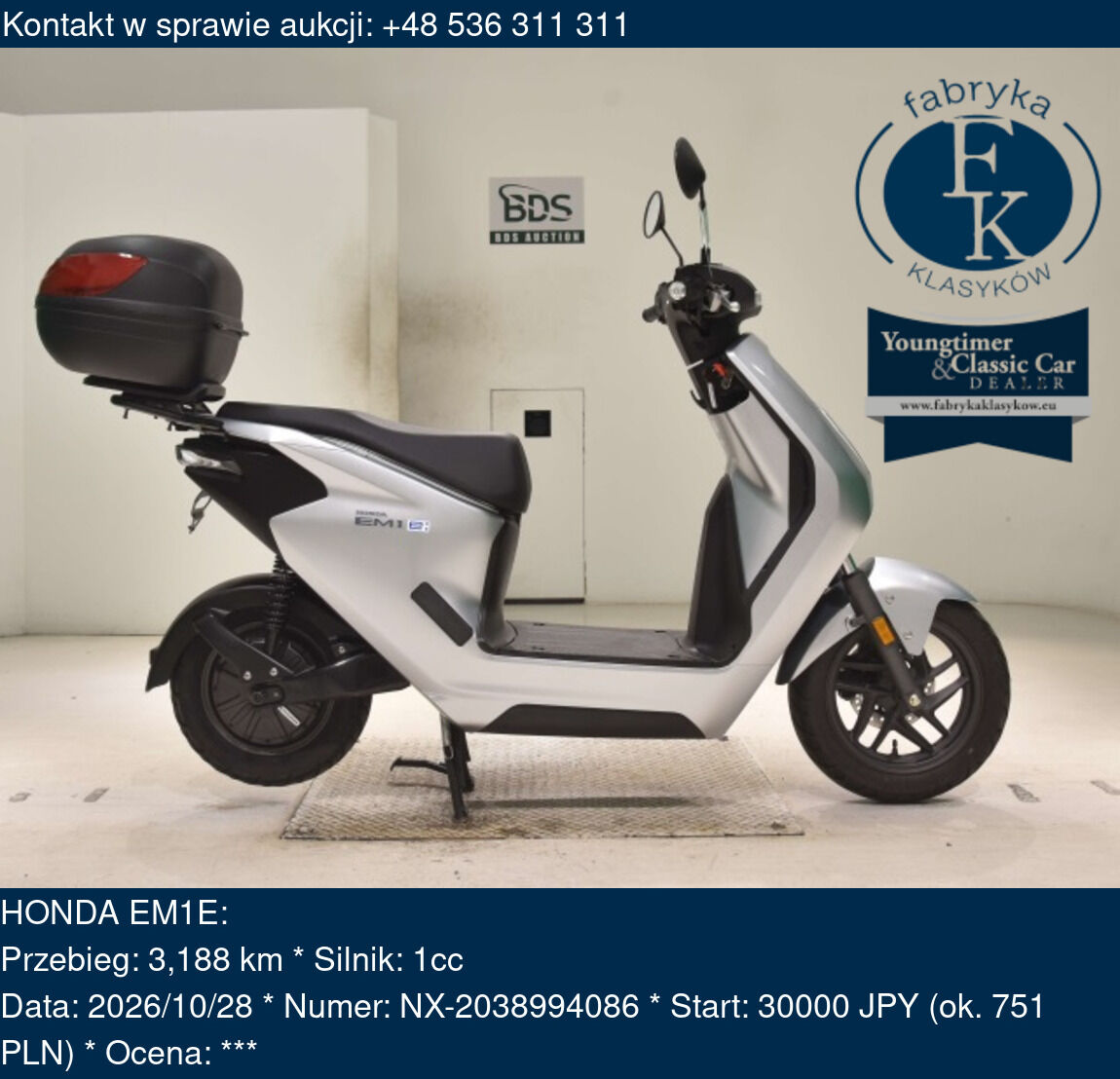 HONDA EM1E:  - zdjęcie 2