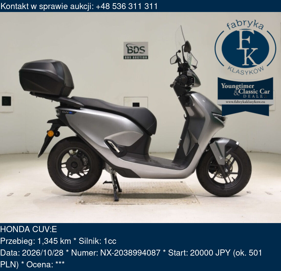 HONDA CUV:E  - zdjęcie 2