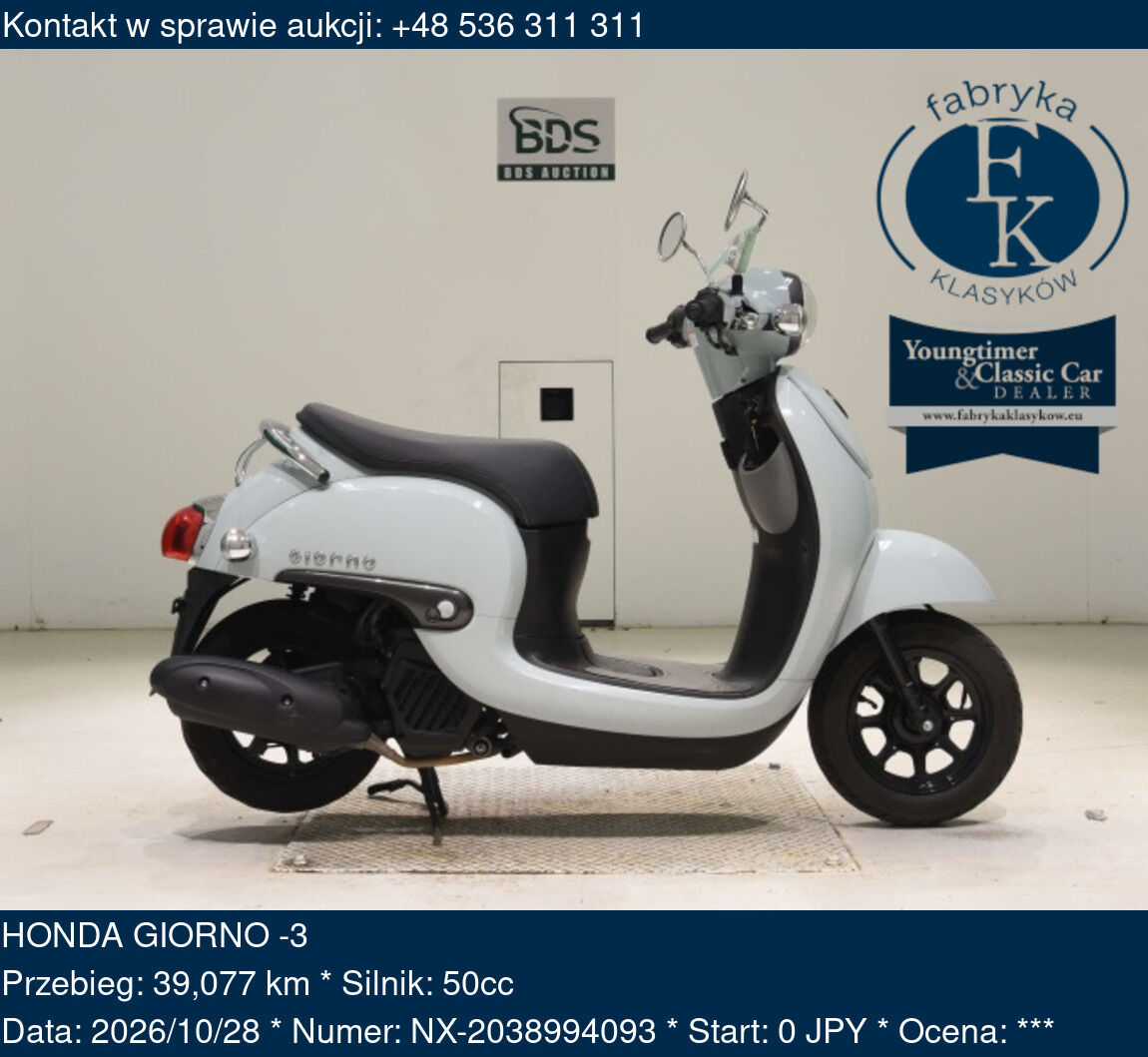 HONDA GIORNO -3  - zdjęcie 2