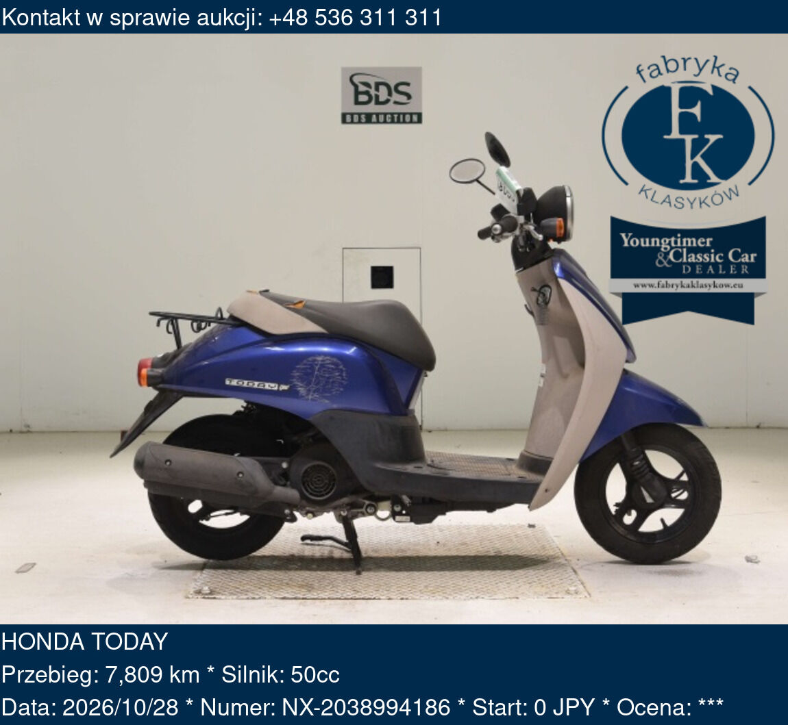 HONDA TODAY  - zdjęcie 2