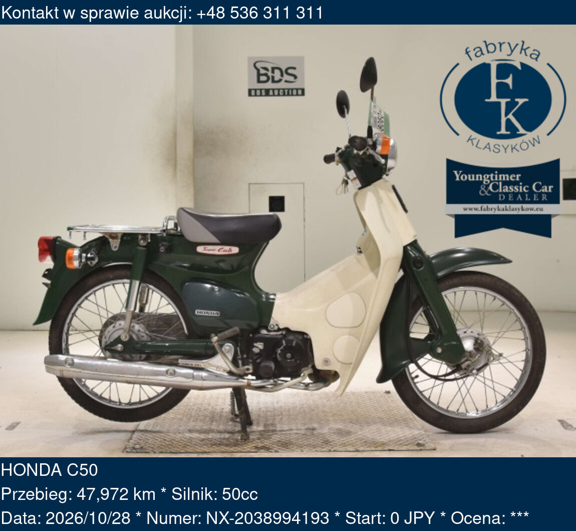 HONDA C50 - zdjęcie 2