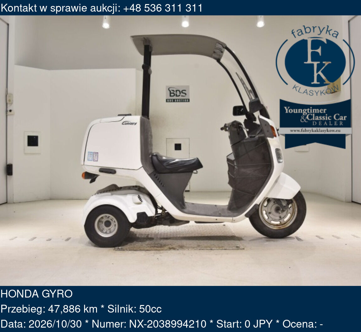 HONDA GYRO  - zdjęcie 2