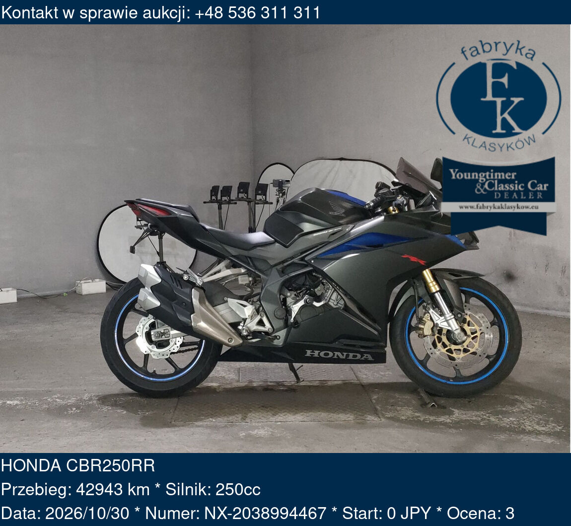 HONDA CBR250RR  - zdjęcie 2