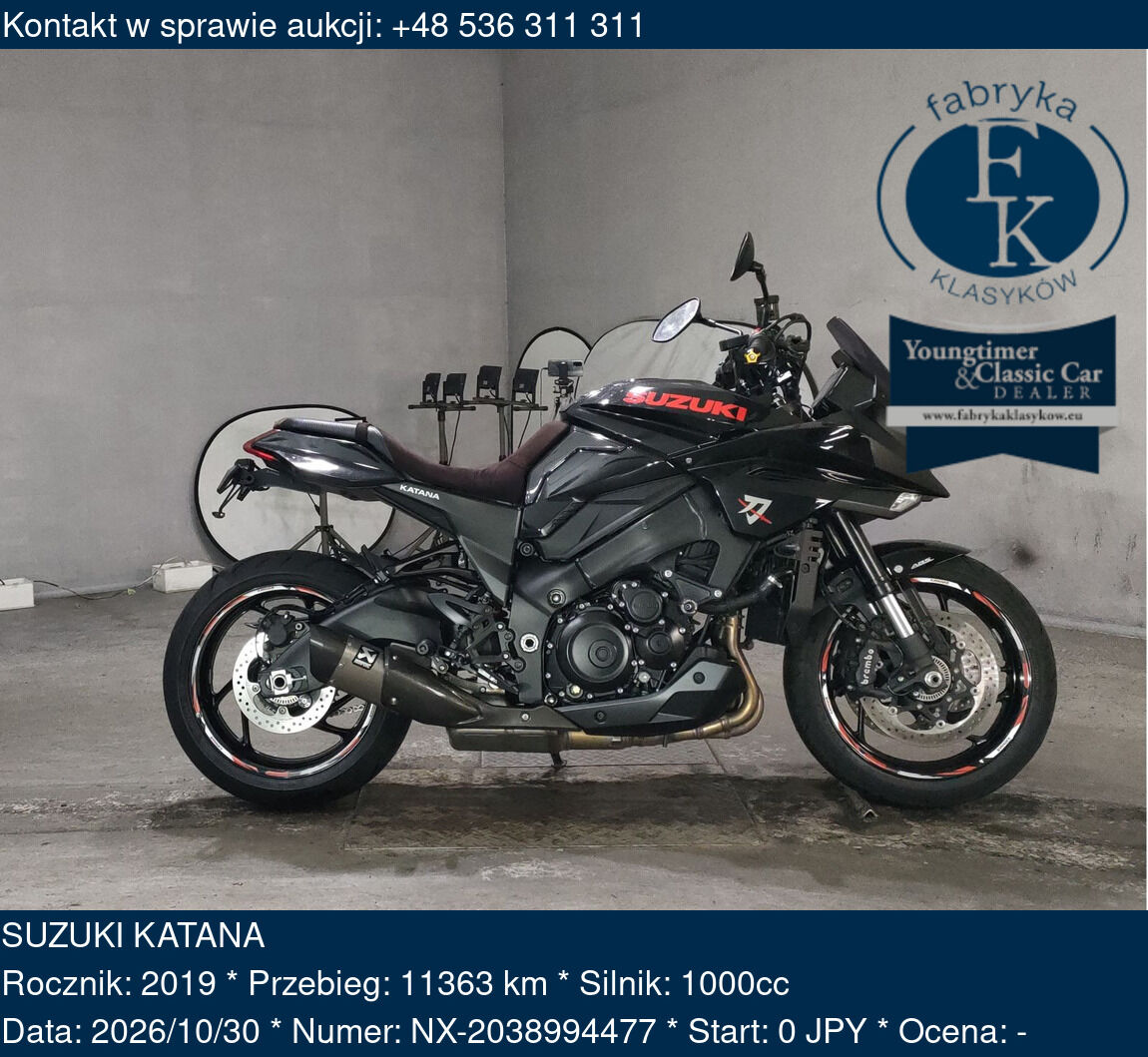 SUZUKI KATANA 2019 - zdjęcie 2