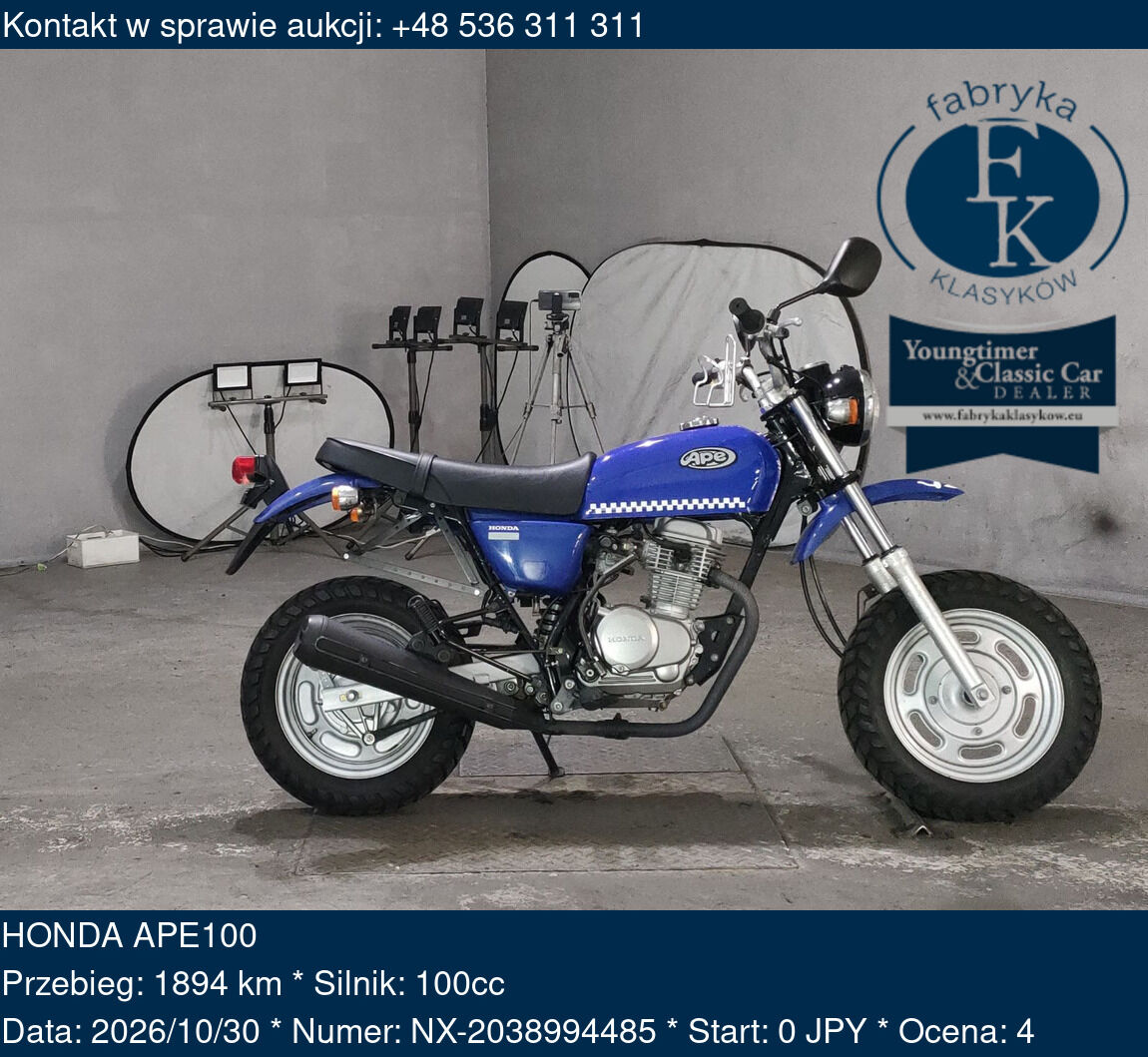 HONDA APE100 - zdjęcie 2