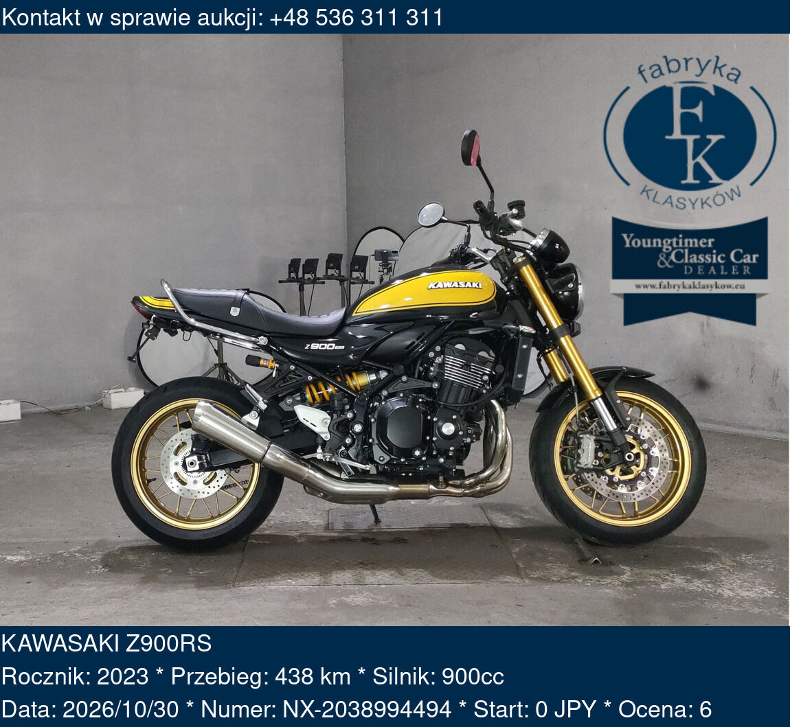 KAWASAKI Z900RS 2023 - zdjęcie 2