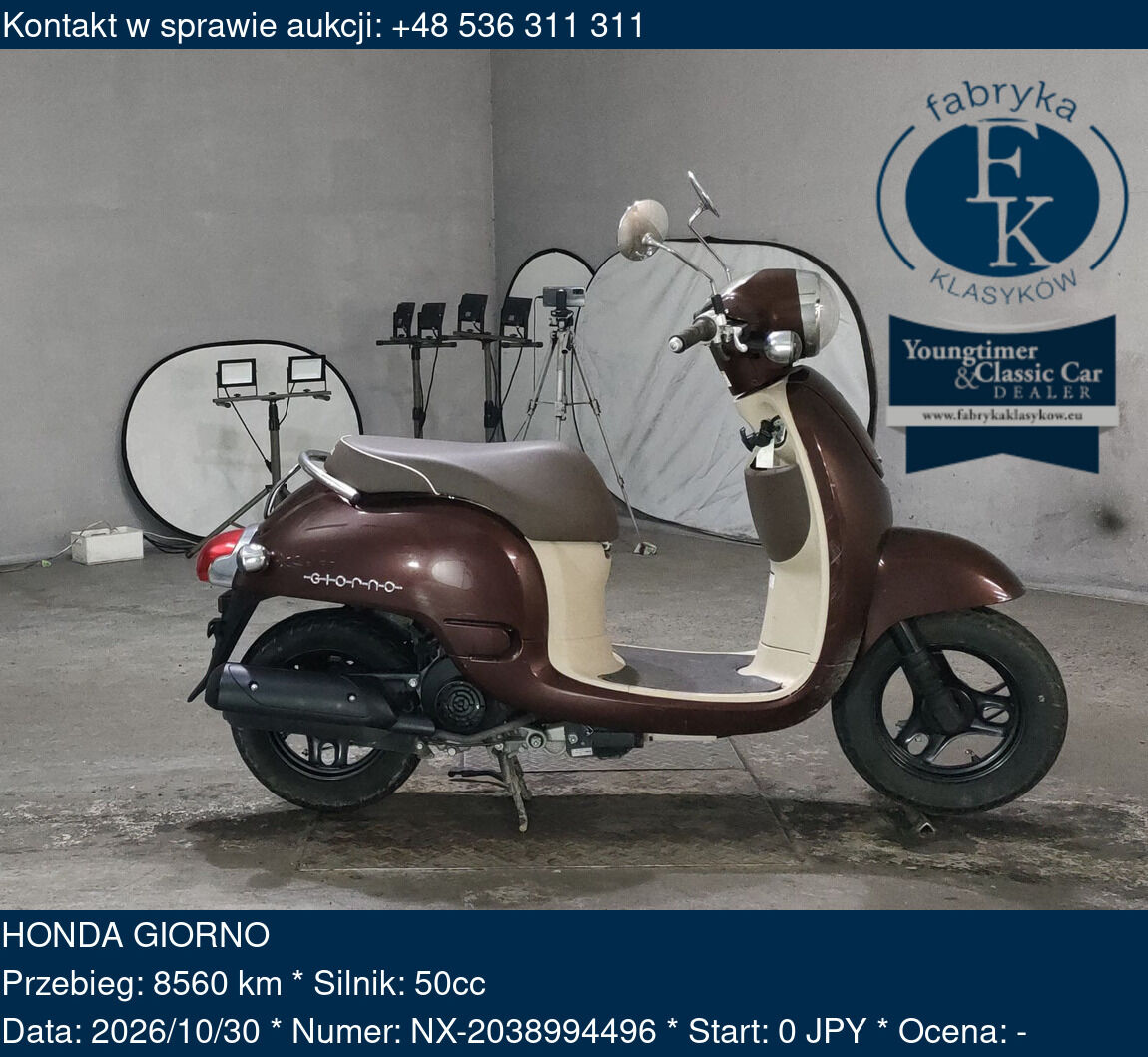 HONDA GIORNO - zdjęcie 2