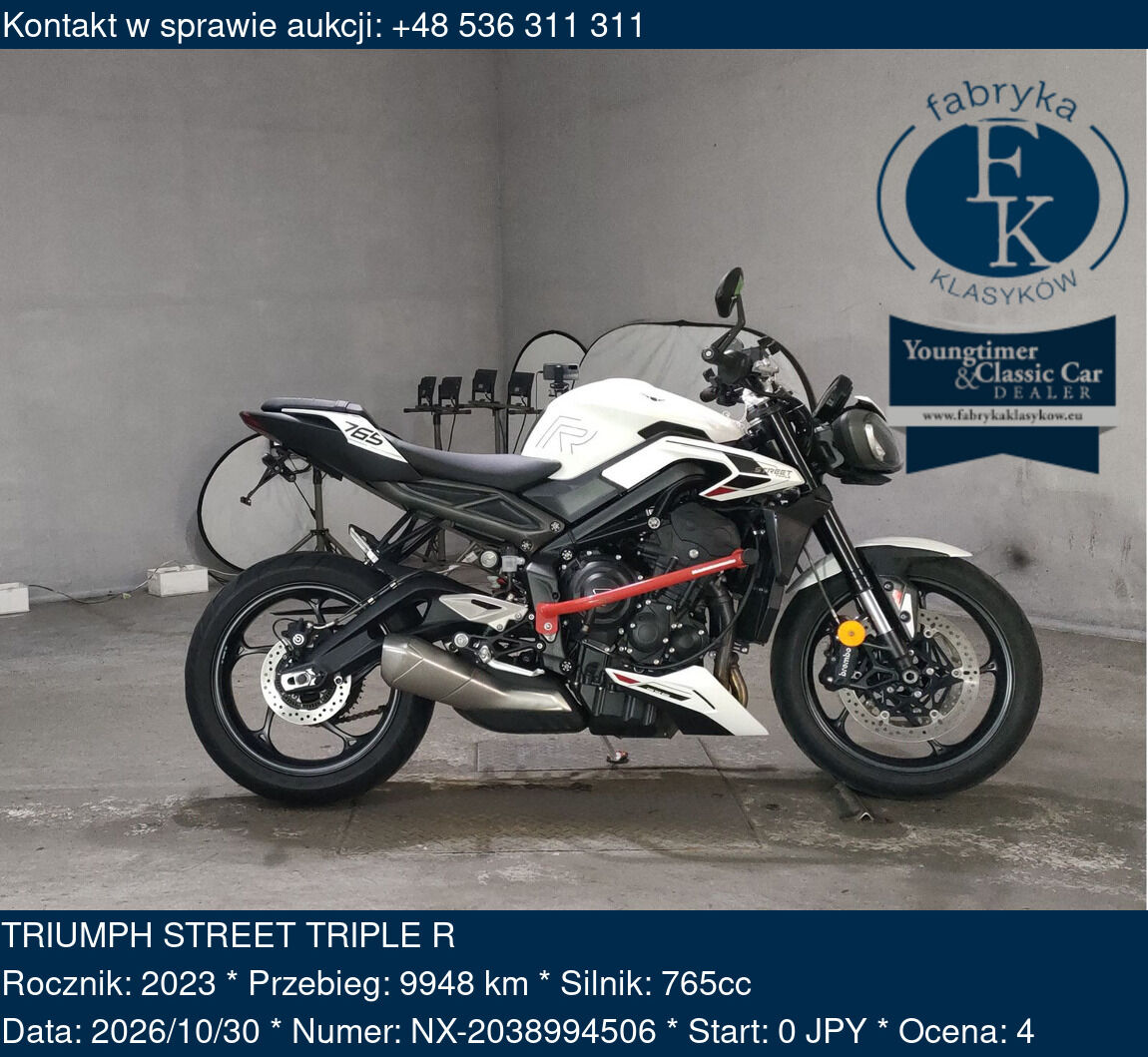 TRIUMPH STREET TRIPLE R 2023 - zdjęcie 2