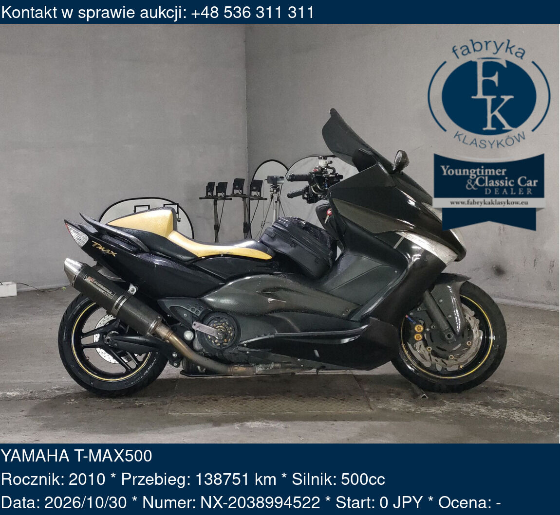 YAMAHA T-MAX500 2010 - zdjęcie 2