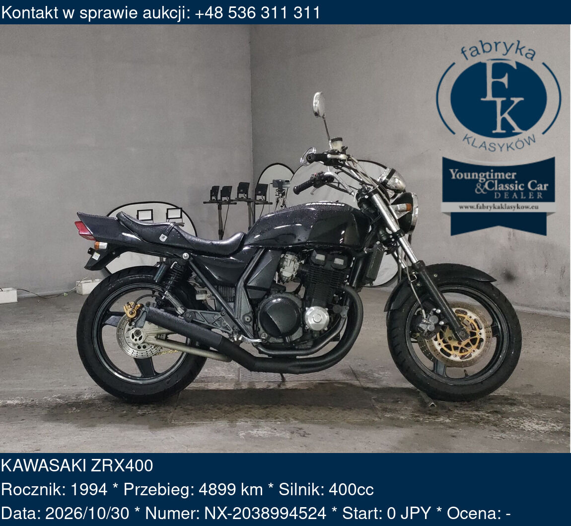 KAWASAKI ZRX400 1994 - zdjęcie 2