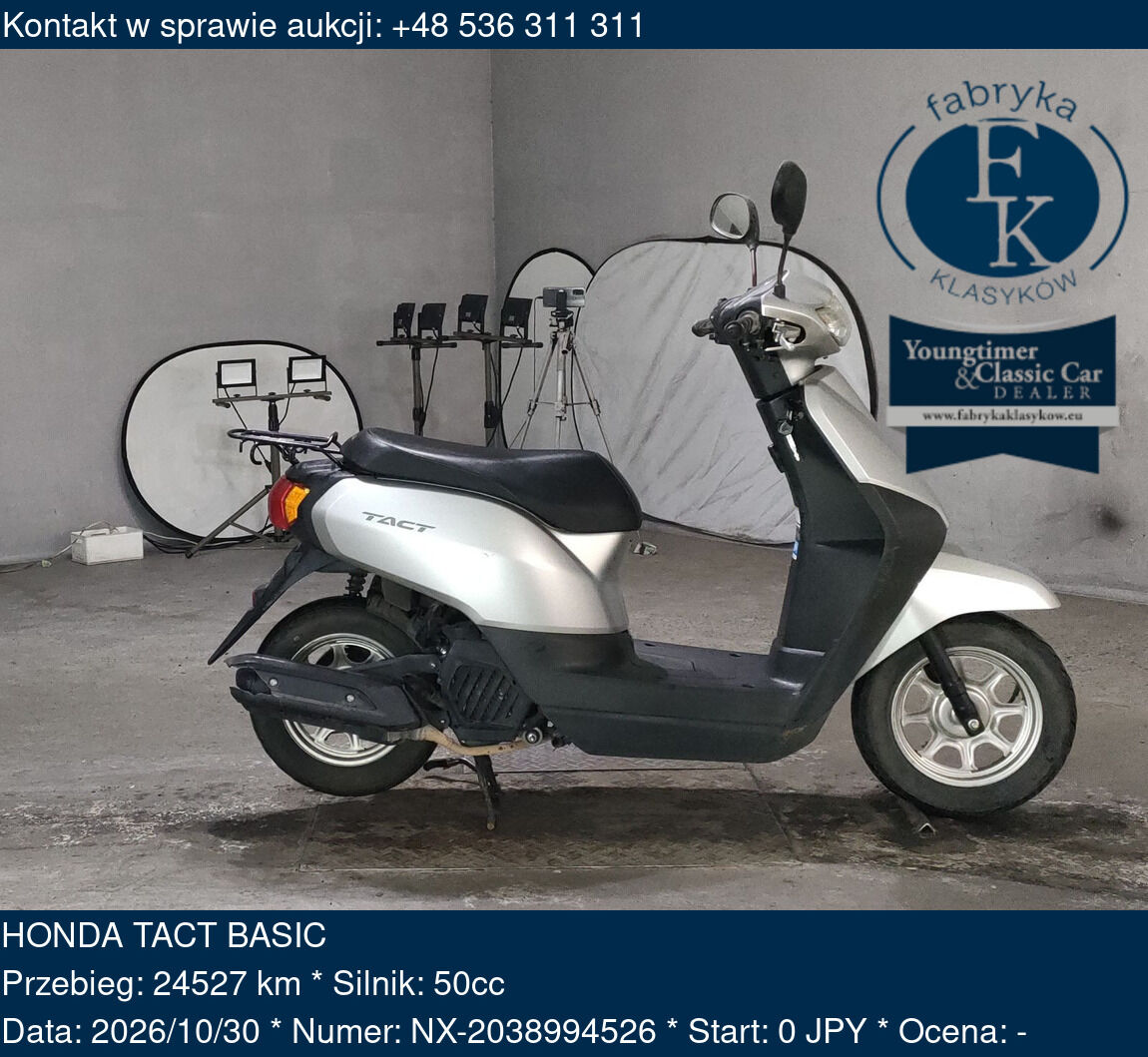 HONDA TACT BASIC  - zdjęcie 2