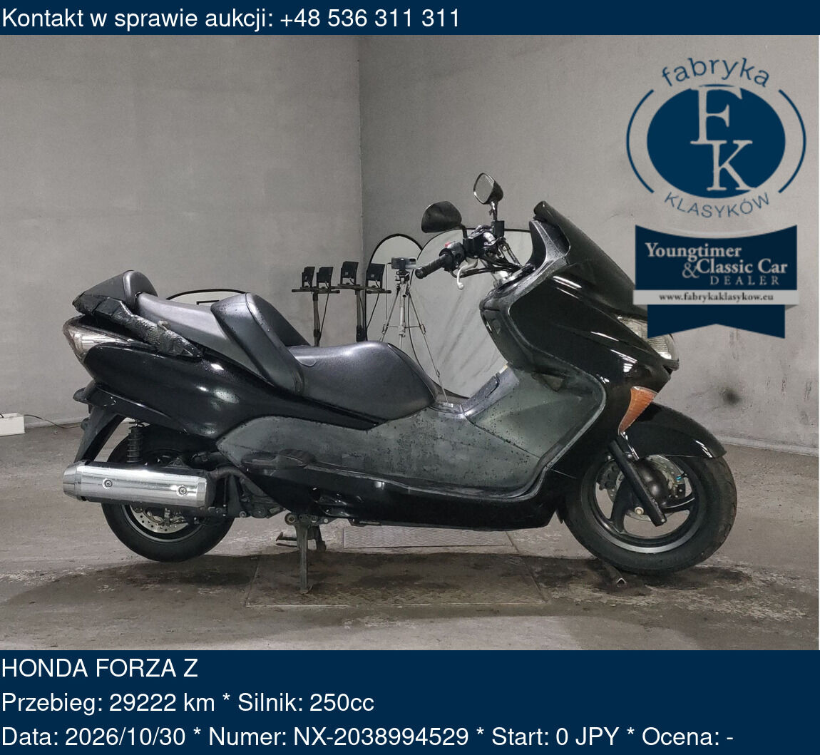 HONDA FORZA Z  - zdjęcie 2