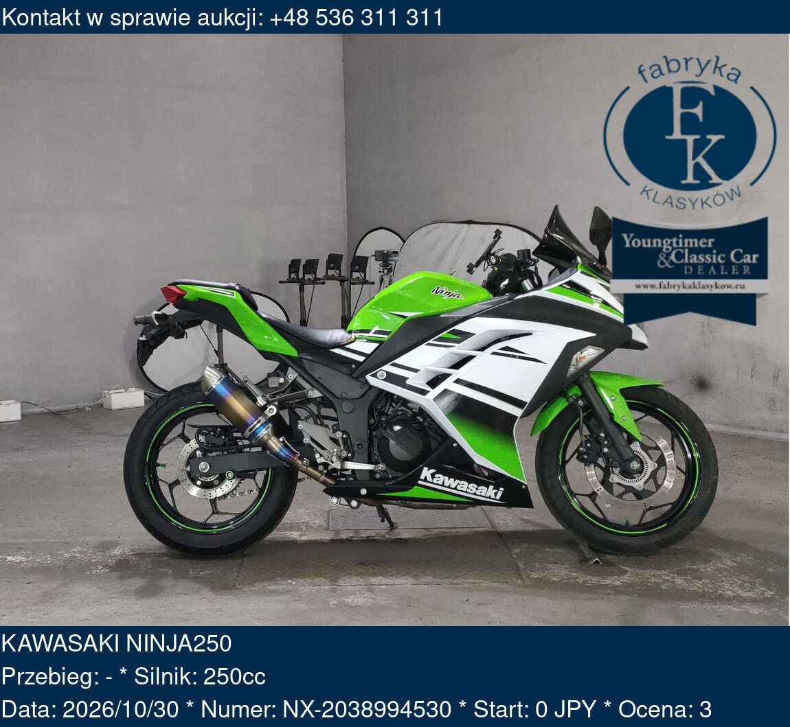 KAWASAKI NINJA250  - zdjęcie 2