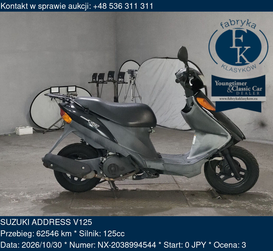 SUZUKI ADDRESS V125  - zdjęcie 2