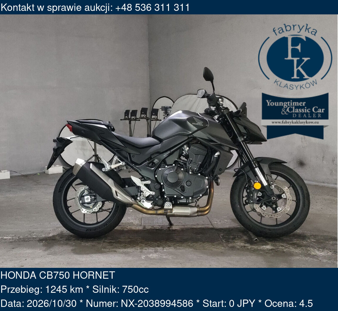 HONDA CB750 HORNET  - zdjęcie 2
