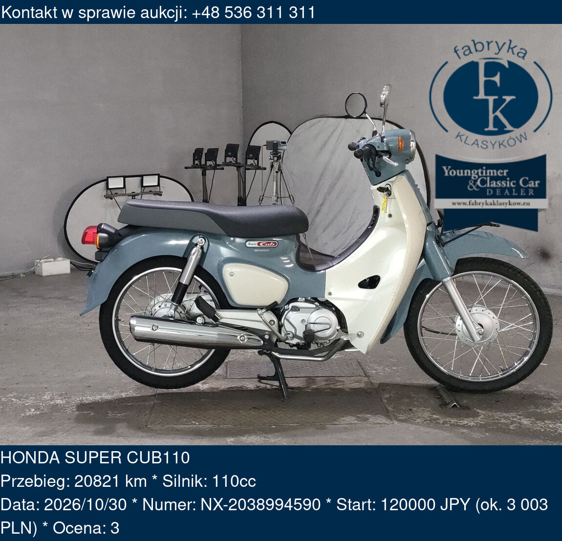 HONDA SUPER CUB110  - zdjęcie 2