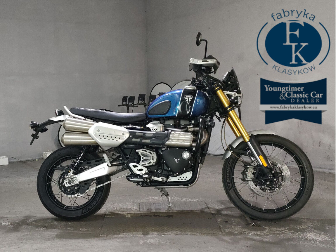 TRIUMPH SCRAMBLER 1200XE 2021 - aukcja, lot NX-2038994595