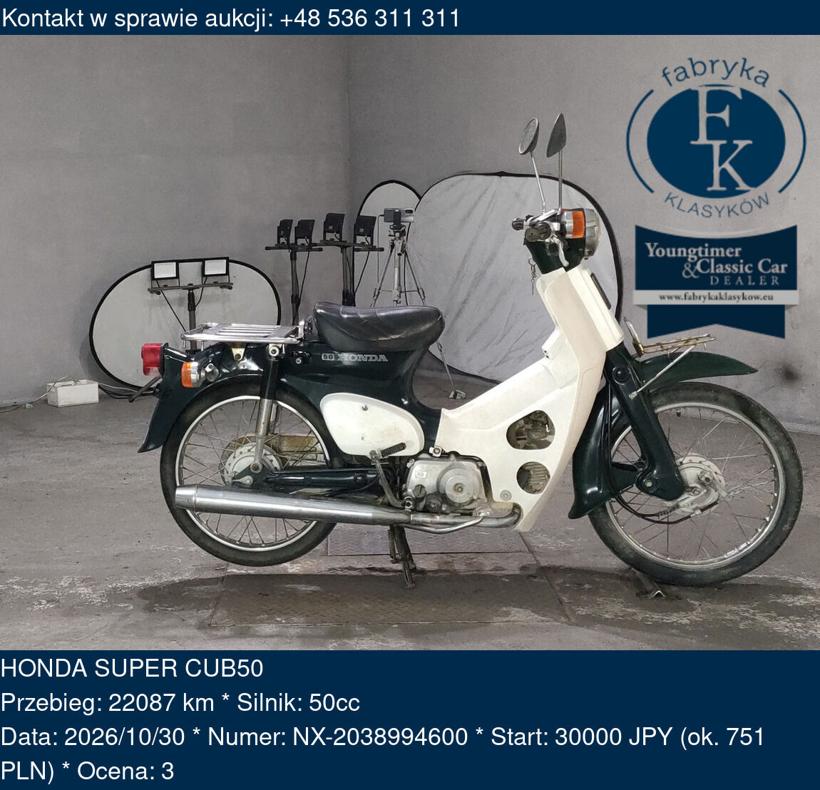 HONDA SUPER CUB50 - zdjęcie 2