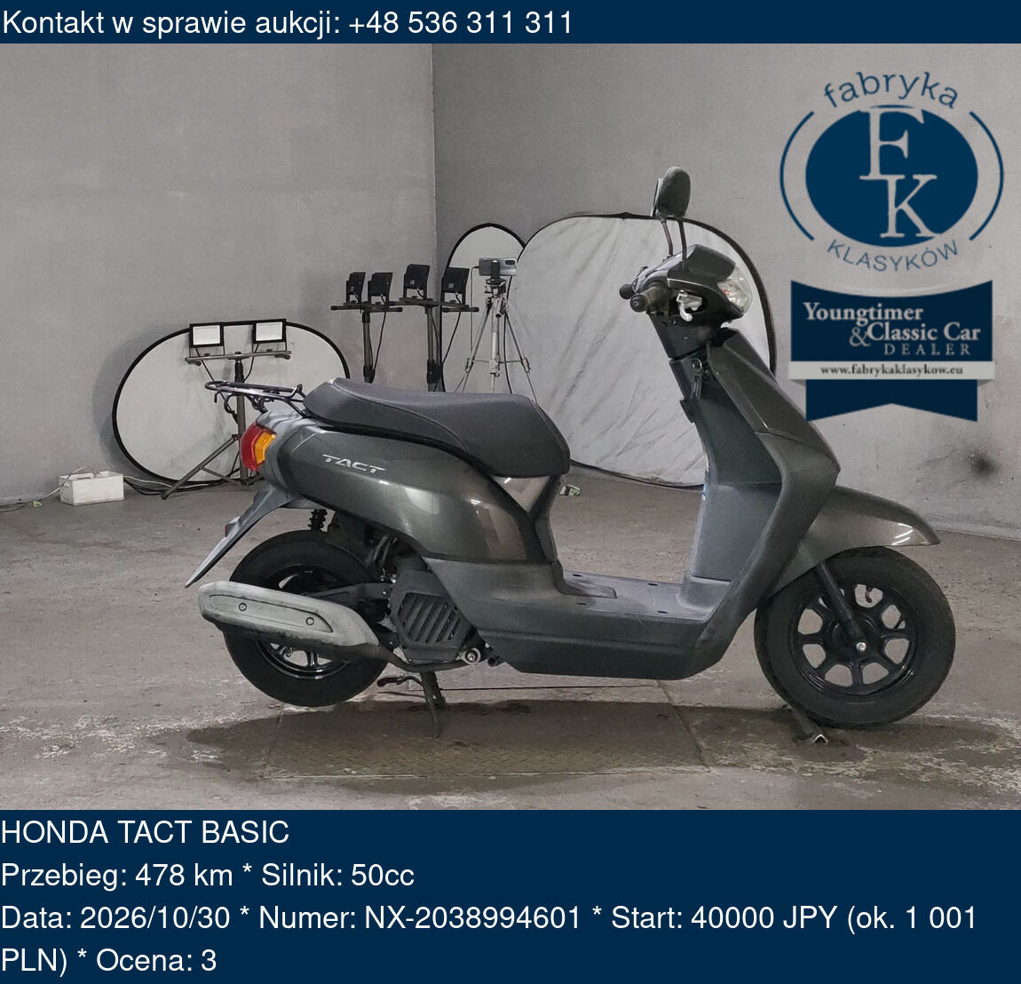 HONDA TACT BASIC  - zdjęcie 2