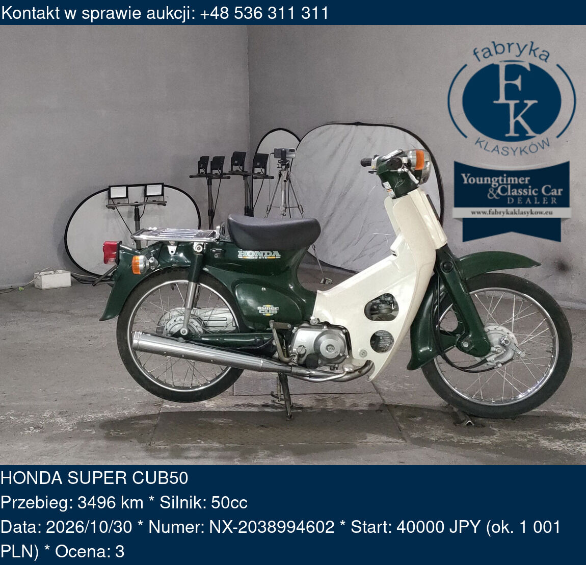 HONDA SUPER CUB50  - zdjęcie 2