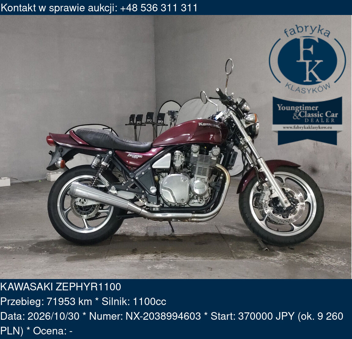 KAWASAKI ZEPHYR1100  - zdjęcie 2