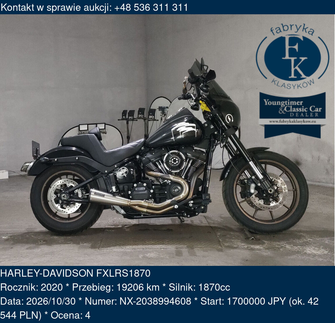 HARLEY-DAVIDSON FXLRS1870 2020 - zdjęcie 2