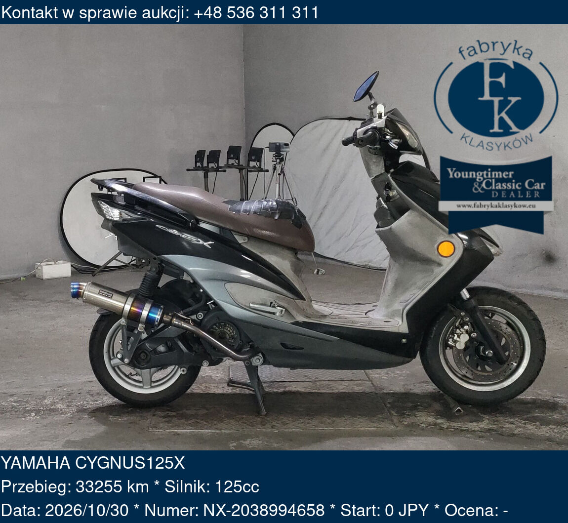YAMAHA CYGNUS125X  - zdjęcie 2