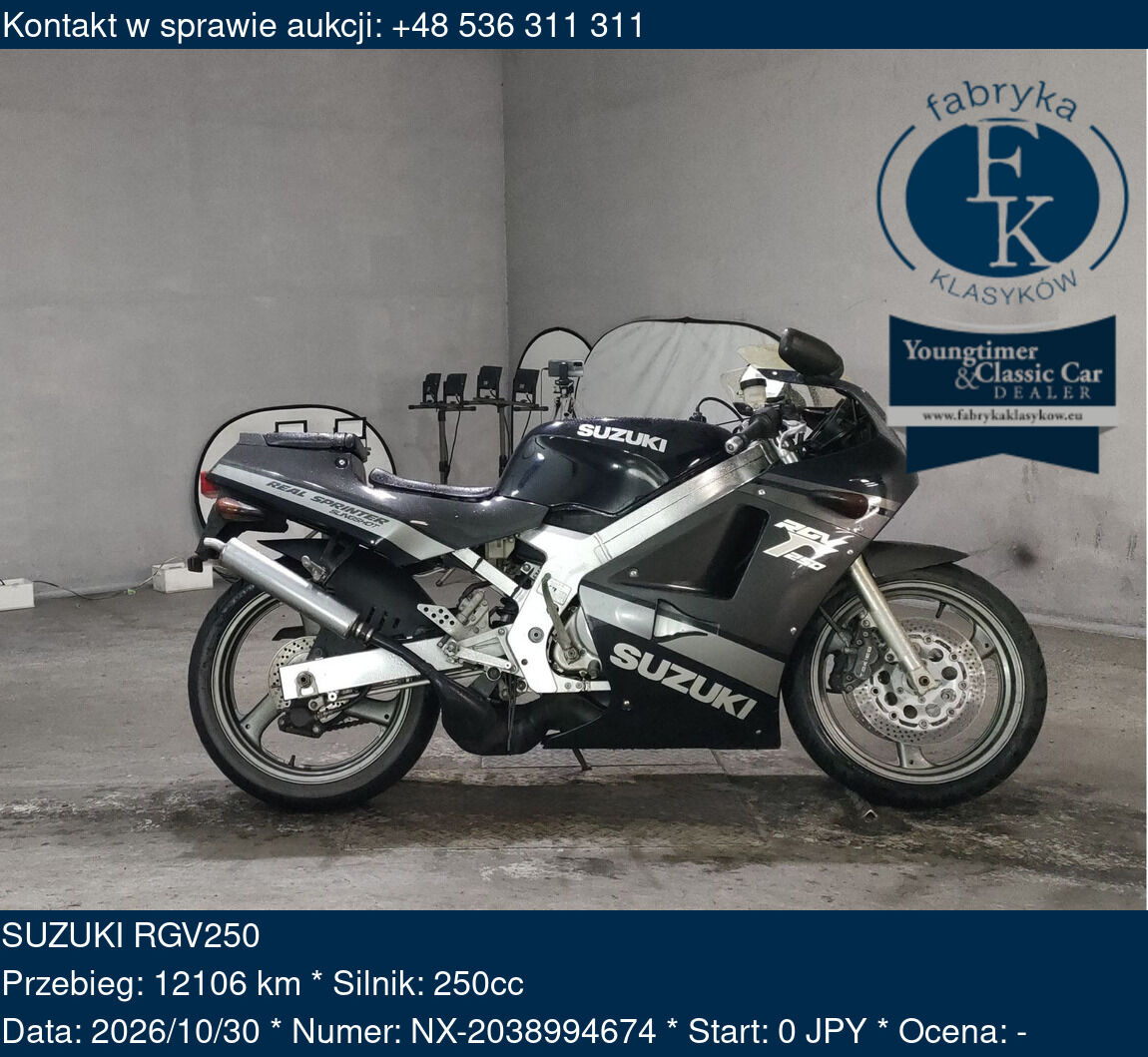 SUZUKI RGV250  - zdjęcie 2