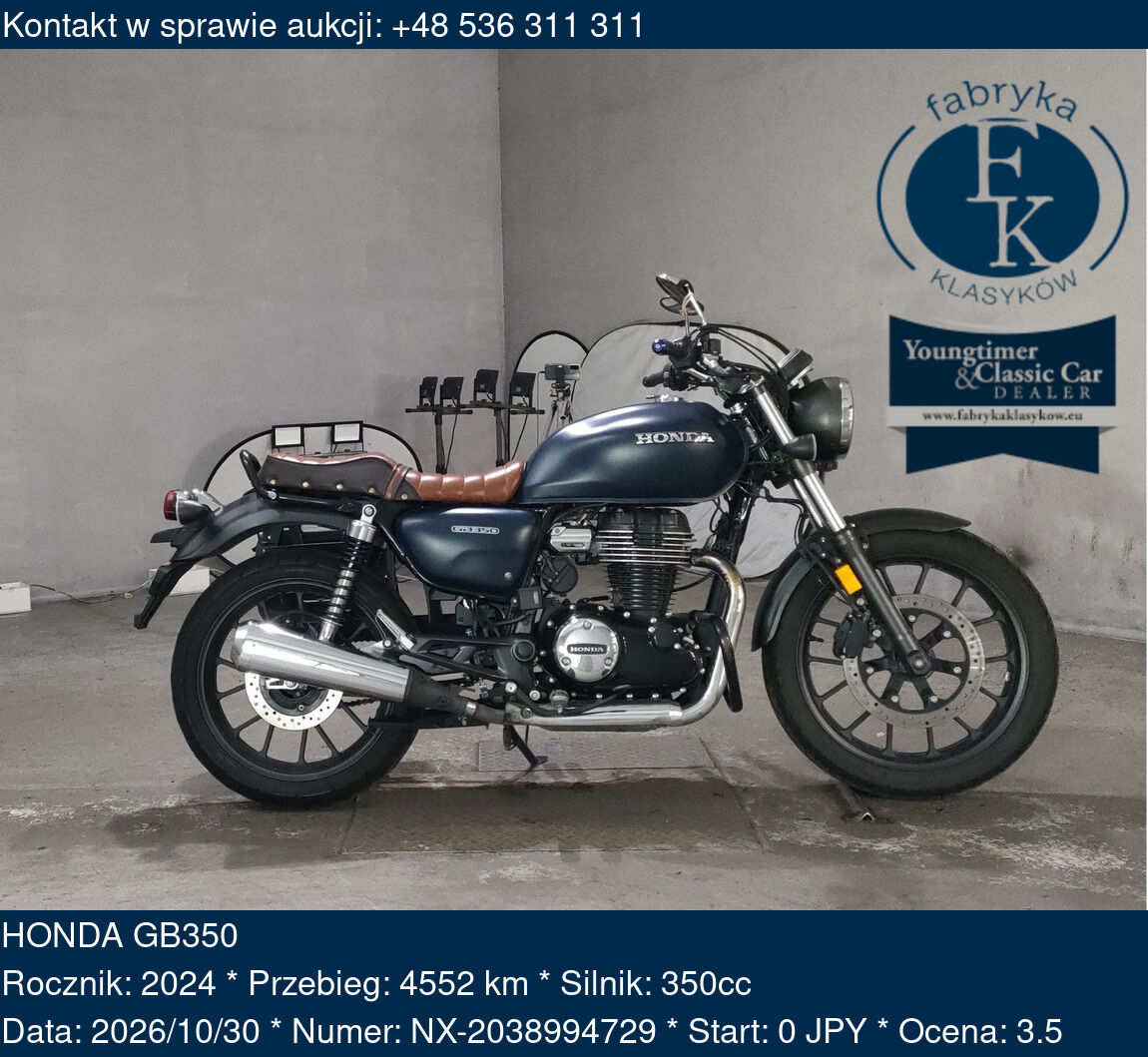 HONDA GB350 2024 - zdjęcie 2