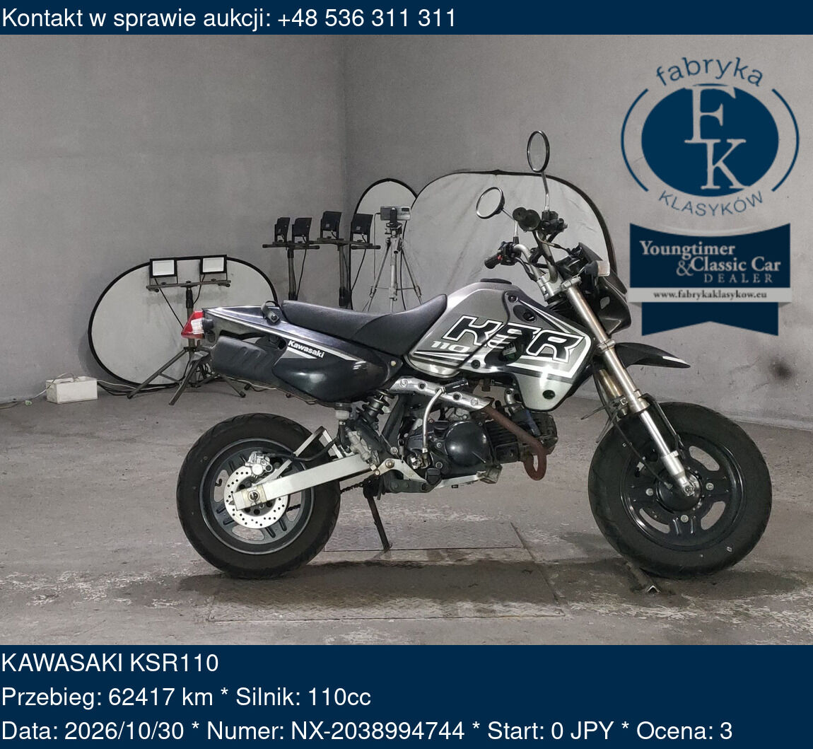KAWASAKI KSR110 - zdjęcie 2