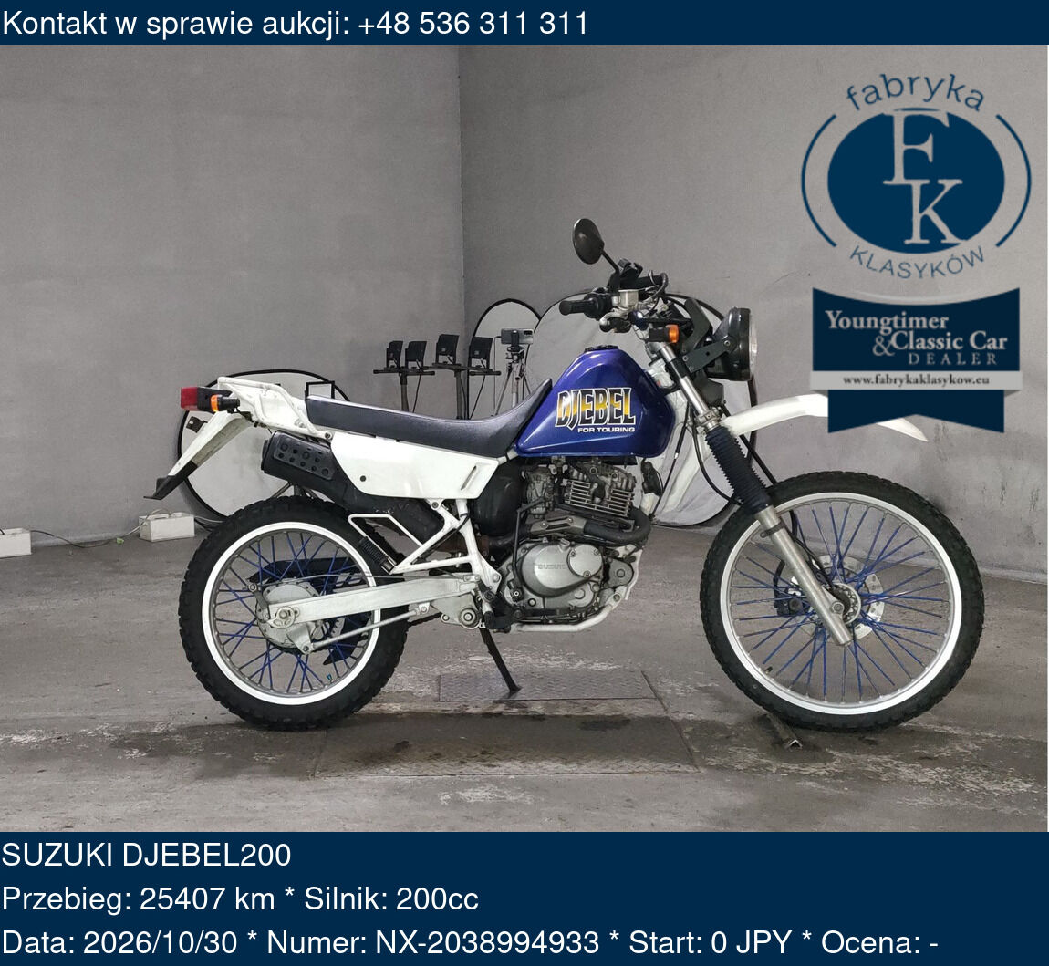 SUZUKI DJEBEL200 - zdjęcie 2