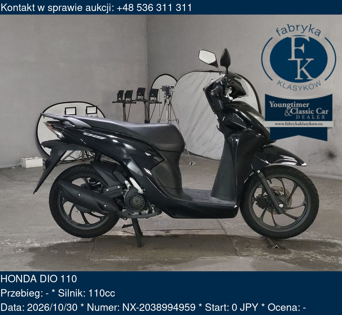 HONDA DIO 110 - zdjęcie 2