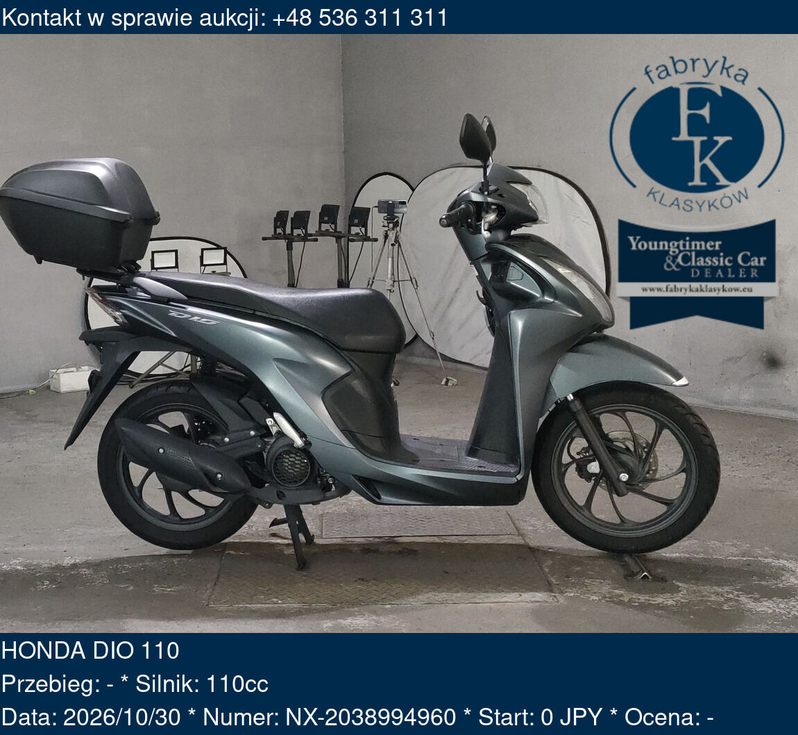 HONDA DIO 110  - zdjęcie 2