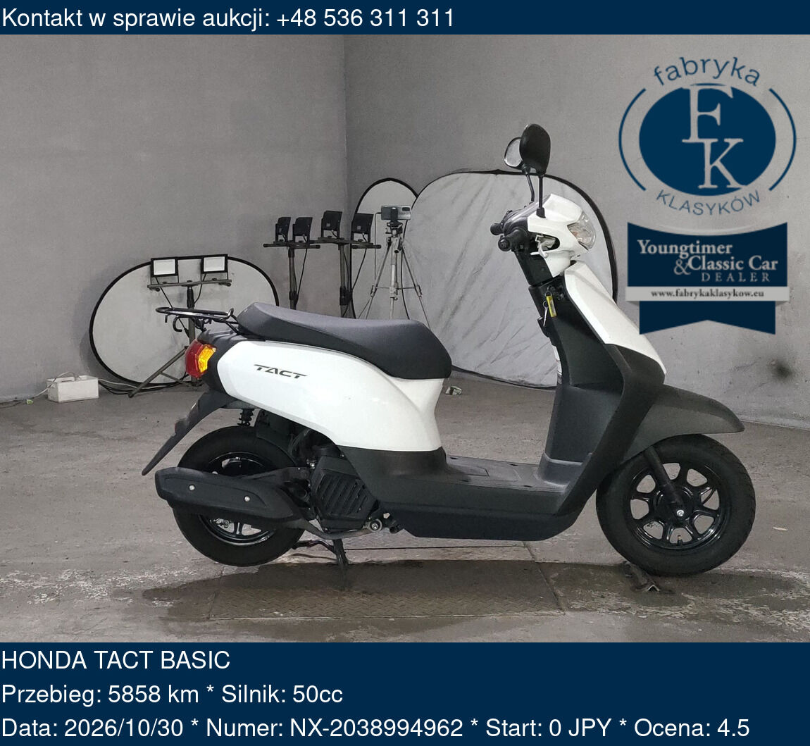 HONDA TACT BASIC  - zdjęcie 2