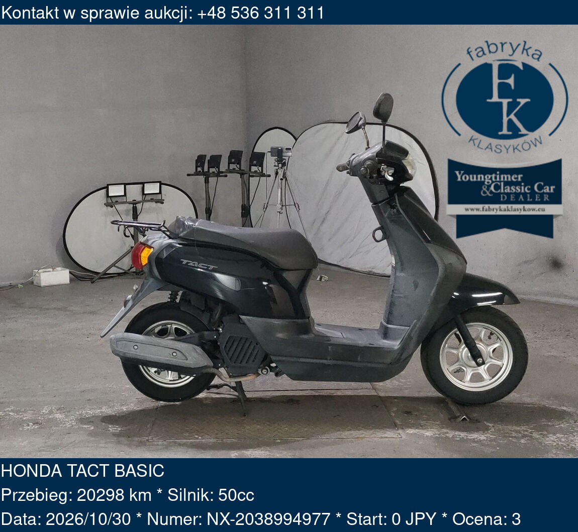 HONDA TACT BASIC  - zdjęcie 2
