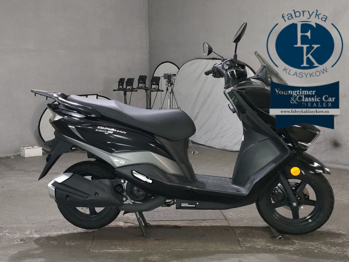 SUZUKI BURGMAN STREET 125EX  - aukcja, lot NX-2038994978