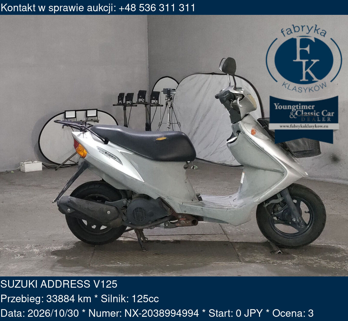 SUZUKI ADDRESS V125  - zdjęcie 2