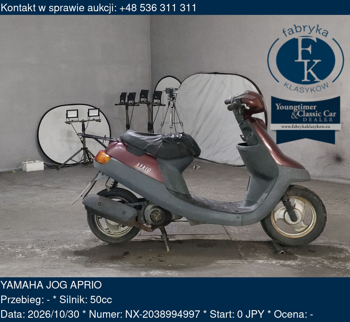 YAMAHA JOG APRIO - zdjęcie 2