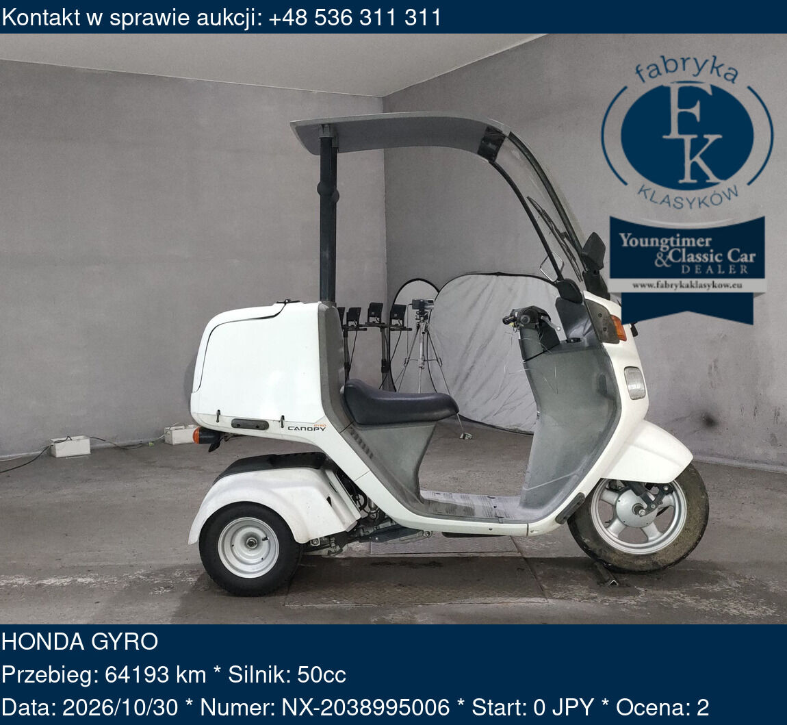 HONDA GYRO  - zdjęcie 2